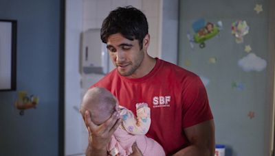 Home and Away's Tane Parata goes too far in baby story