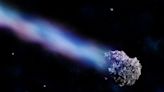 Interstellar meteors may have been fired from supernovae like iron-rich bullets