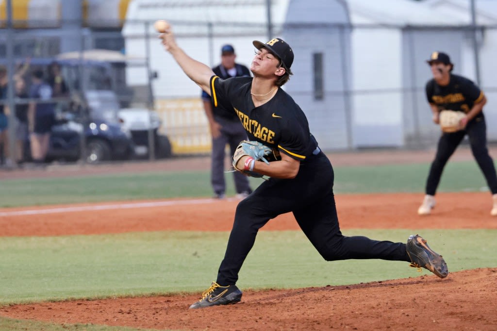 Holiday fires one-hitter to send American Heritage in 5A baseball state semifinals