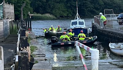 River search for canoeist reported missing