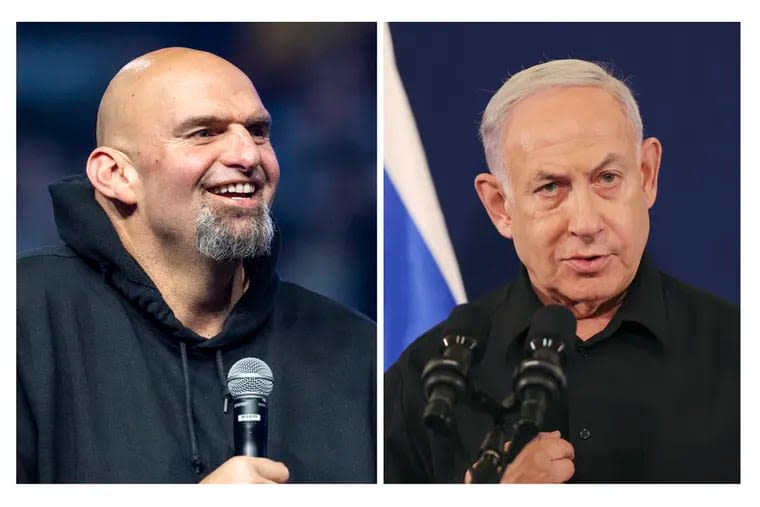 Netanyahu called John Fetterman ‘Israel’s best friend’ during the senator’s first visit to the country