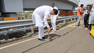 Cong leader Nana Patole claims cracks on Atal Setu bridge, MMRDA responds