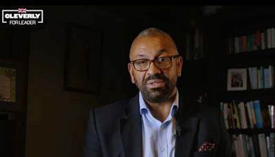 James Cleverly enters race to become next Tory leader