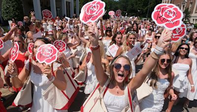 Bid Day wraps up sorority rush week at the University of Alabama