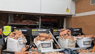 Burglars wreck B&Q during early hours raid as neighbours wake to loud bang