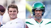 Jets Backup Quarterback Zach Wilson Sees Aaron Rodgers as a 'Big Bro'