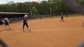 Matoaca's Kaylee Hodges throws a fastball down the middle against Hanover