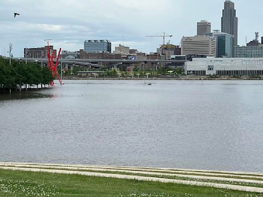 Photos: River's edge overtakes River's Edge Park