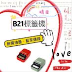 精臣B21-《綠色》標籤機/藍芽/USB充電/分類標籤/商品標籤/姓名貼