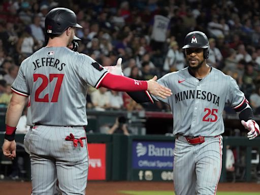 Byron Buxton hits 3-run homer, helps power the Twins to a 13-6 win over Diamondbacks