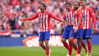 Un gol en los últimos minutos de Rodrigo de Paul da la victoria al Atlético ante el Celta de Vigo