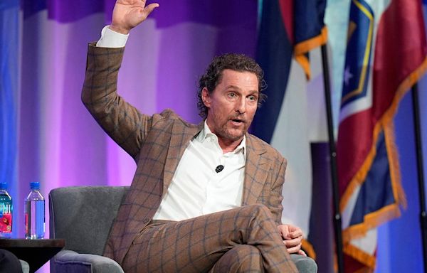 Matthew McConaughey teases possible run for office at governors meeting, weighs in on 2024 presidential race