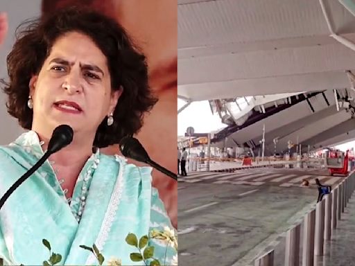 Delhi Rains: Priyanka Gandhi Says BJP's Corruption Is Exposed After Portion Of Roof Collapses At IGI Airport