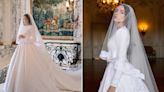 ... A Dolce & Gabbana Bride In An Elegant White Wedding Dress To Marry American Footballer Christian McCaffrey
