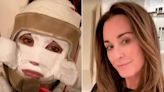 Kyle Richards Wears a Scary-Looking Mask to Undergo an Electric Facial