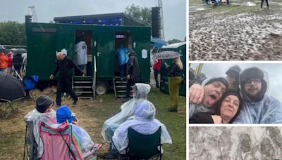 Ravers 'stuck in the mud' after rainy weather sparks park festival 'mudbath'