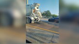 Cement truck spills concrete onto SR-82 causing traffic backups