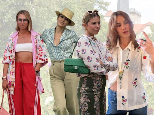 Floral shirts are the summer 2024 fashion trend nobody expected