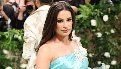 Pregnant Lea Michele Is Real-Life Sleeping Beauty Vibes at the 2024 Met Gala - E! Online