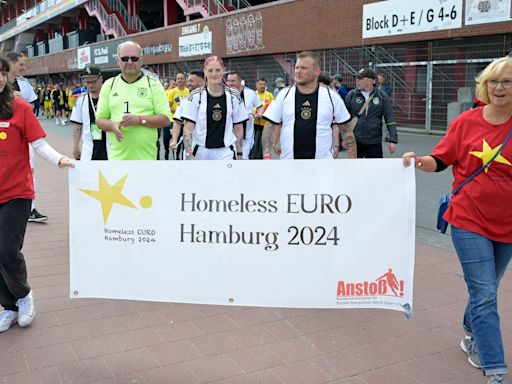 'Homeless Euro 2024' kicks off beside main tournament