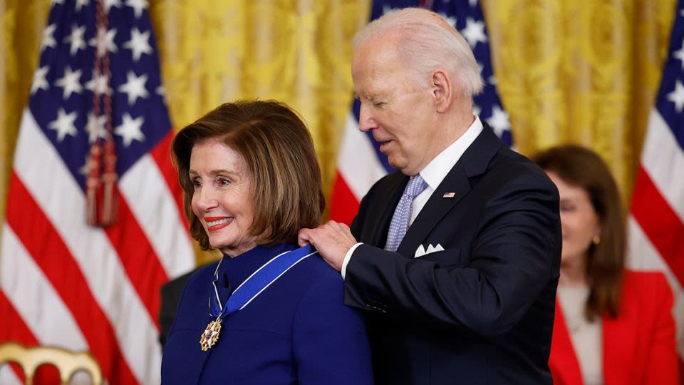 Biden presents Medal of Freedom to key political allies, civil rights leaders, celebrities and politicians