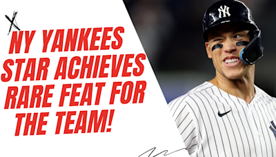NY Yankees captain Aaron Judge achieves a rare feat comparable to one from 1937!