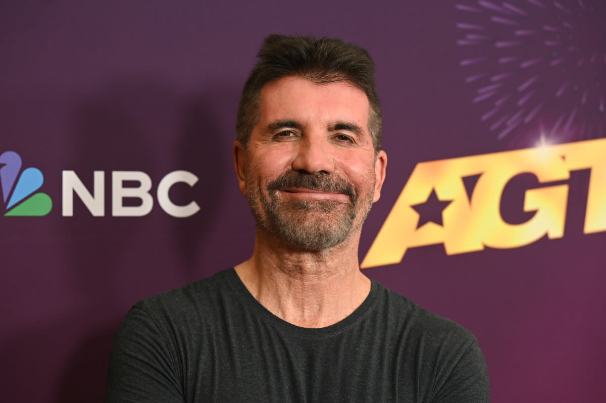 Simon Cowell's Son Is Nearly as Tall as Dad in Rare 'AGT' Red Carpet Appearance