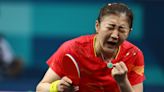 Table tennis-China gold medallist Chen calls on fans to be fairer