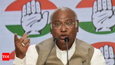 ‘An unfortunate incident,’ says Congress chief Mallikarjun Kharge on Wayanad landslides | Delhi News - Times of India