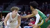 Brandin Podziemski is ready to make a splash at the NBA draft combine, thanks to a little help from another local sharpshooter