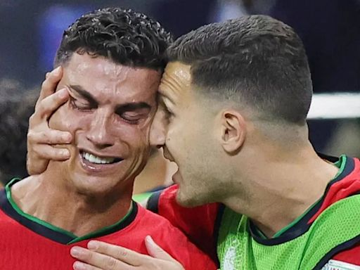 RTE pundit slams Ronaldo for 'embarrassing' moment at Euros & compares to Messi