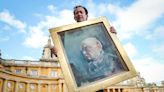 'Rare' Churchill study goes on UK display ahead of auction