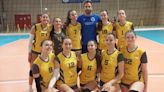 Histórico cuarto puesto del cadete femenino del CV Gandia en el Campeonato de España