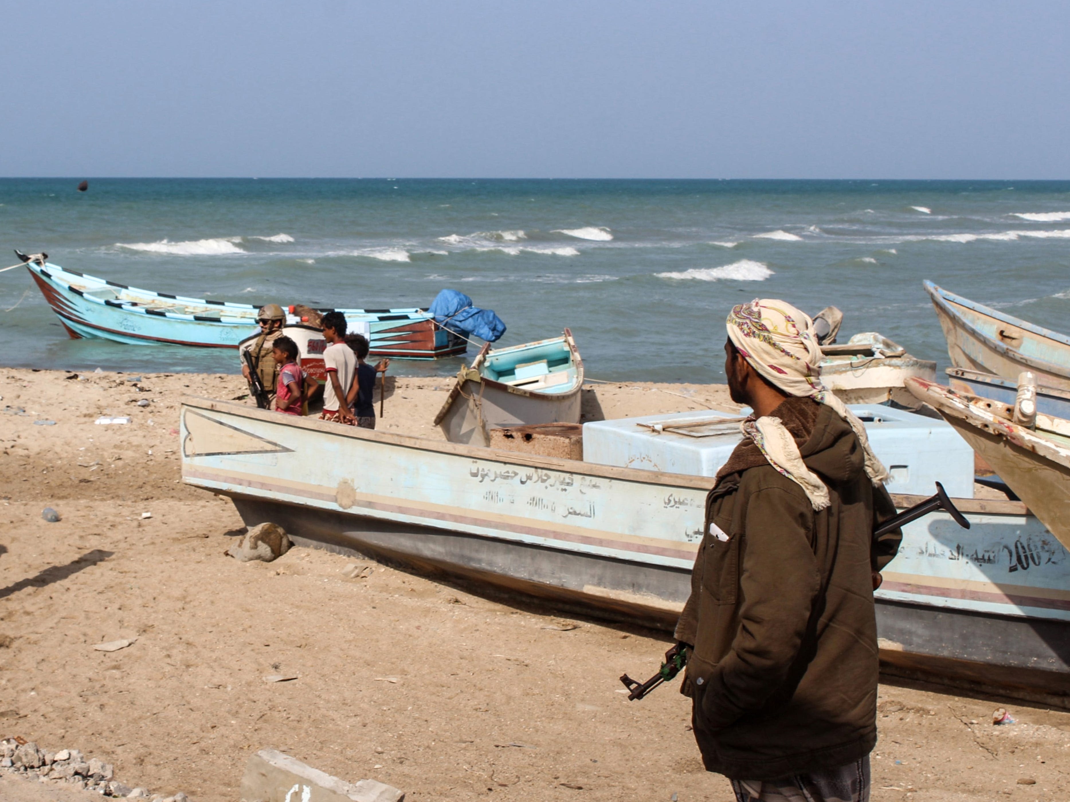 Video shows the Houthis attack a merchant ship with a naval drone seemingly disguised as a slow fishing boat