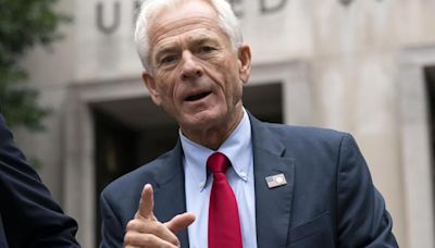 Ex-Trump adviser Peter Navarro, released from prison, decries ‘weaponization’ of justice system