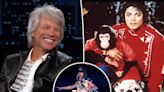 Jon Bon Jovi partied with Michael Jackson’s pet chimp Bubbles who ‘wreaked havoc’ like a ‘rockstar’ in hotel
