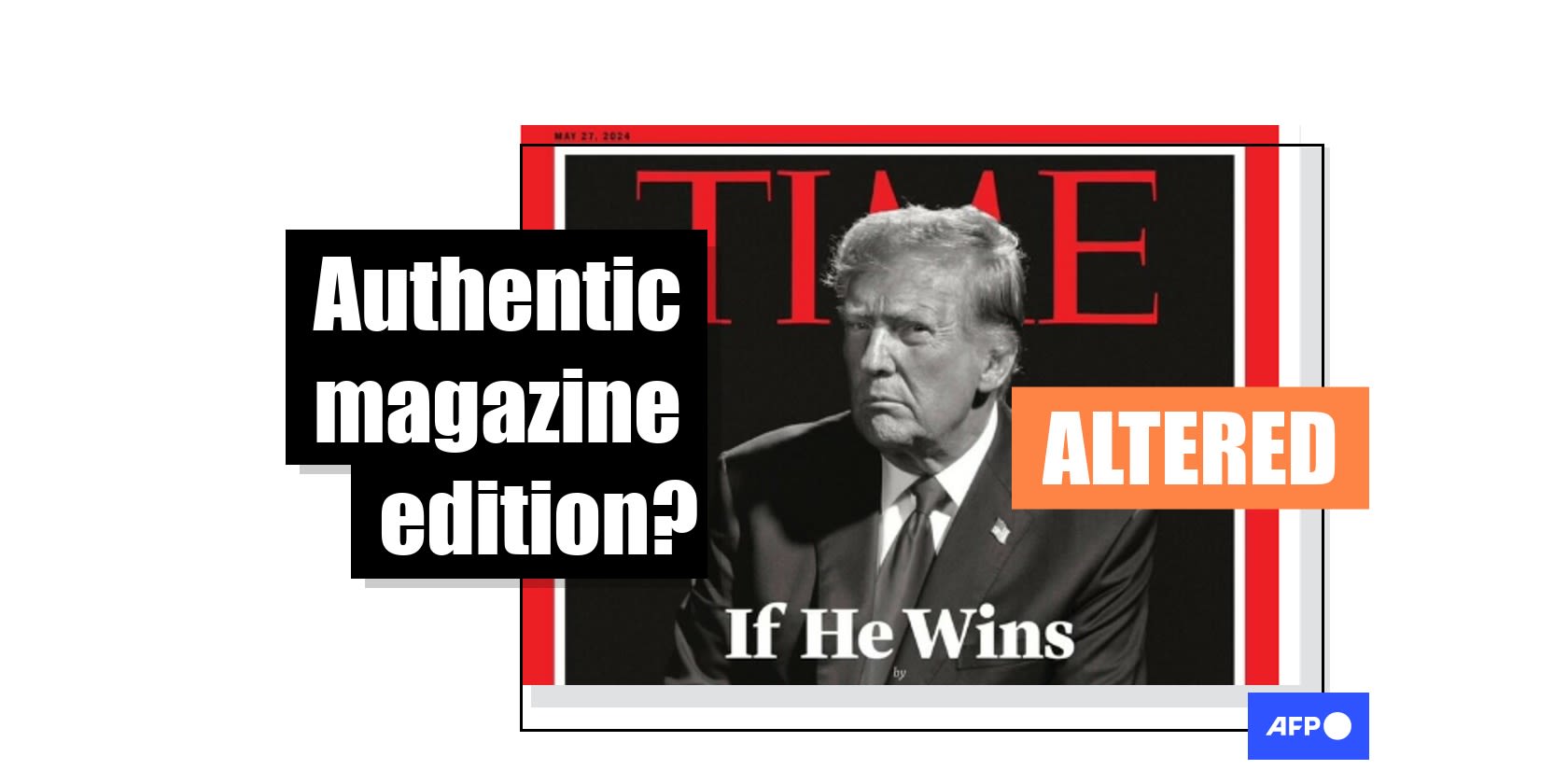 Altered Time cover spreads after Trump interview