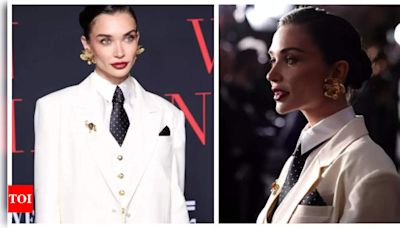 Amy Jackson exudes boss lady vibes in white suit at Cannes Film Festival 2024; Samantha Ruth Prabhu REACTS - See photos | - Times of India