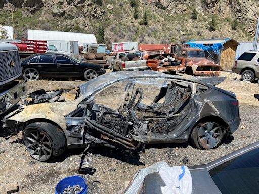 Tesla’s Autopilot caused a fiery crash into a tree, killing a Colorado man, lawsuit says