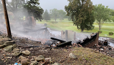 Fire rips through maintenance building at a Westmoreland County country club