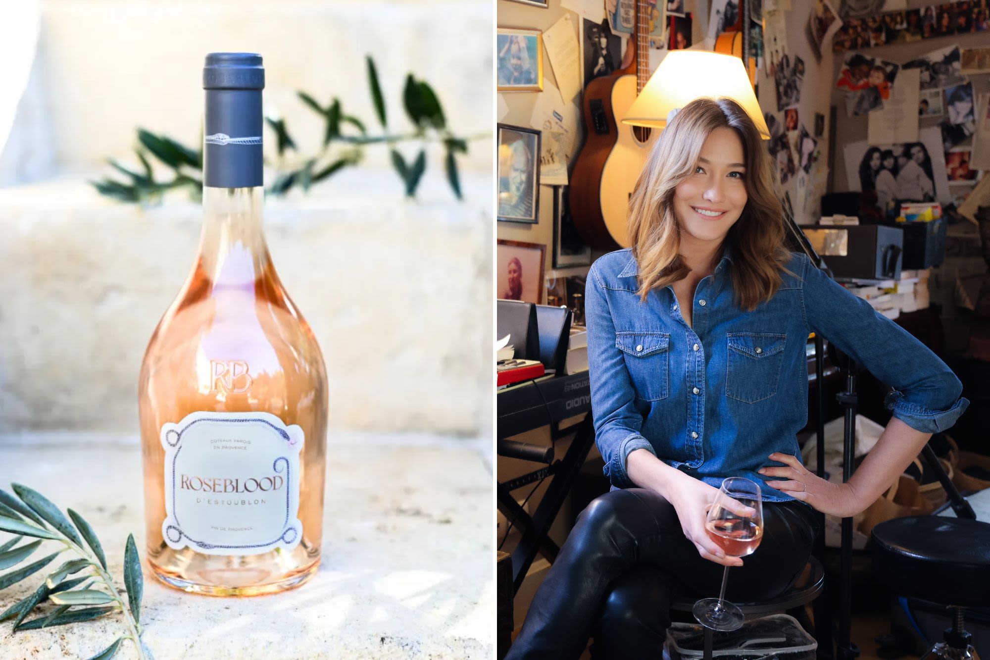 Très rosé: Carla Bruni launches chic celebrity wine