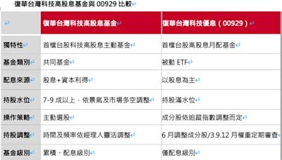 復華台灣科技高股息基金開募