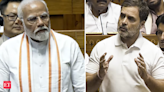 PM Modi taunts Rahul Gandhi in Lok Sabha as a kid who fell from cycle and scored 99/543; calls him 'Baalak Buddhi' - The Economic Times