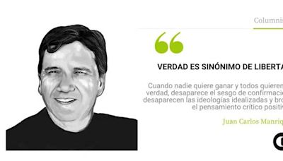 Verdad es sinónimo de libertad