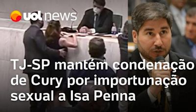 Fernando Cury e Isa Penna: TJ-SP mantém condenação de ex-deputado por importunação sexual a colega