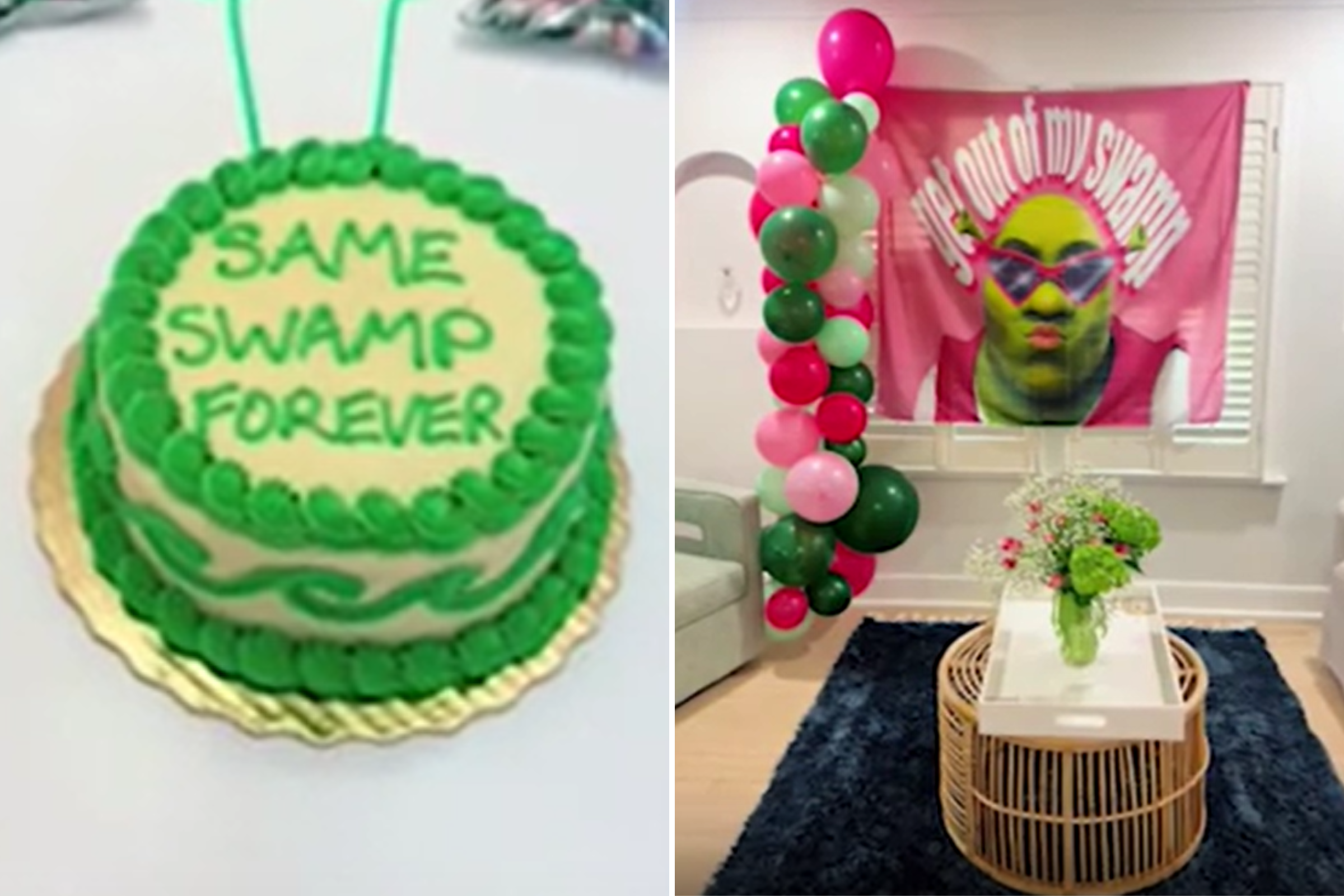 Internet obsessed with woman's Shrek-themed bachelorette—"Highly recommend"