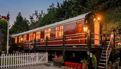 Converted 19th-century railway station named one of UK's best stays