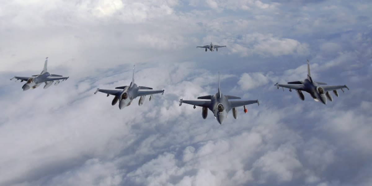 Colorado Air National Guard fly over Memorial Day ceremonies to honor our fallen