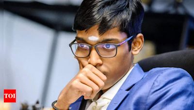...loses to Hikaru Nakamura after defeating World No. 1 Magnus Carlsen, R Vaishali leads in Norway Chess tournament | Chess News - Times of India