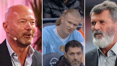 Spoilt brat? Alan Shearer disagrees with Roy Keane over Erling Haaland’s tantrum in Manchester City win over Wolves